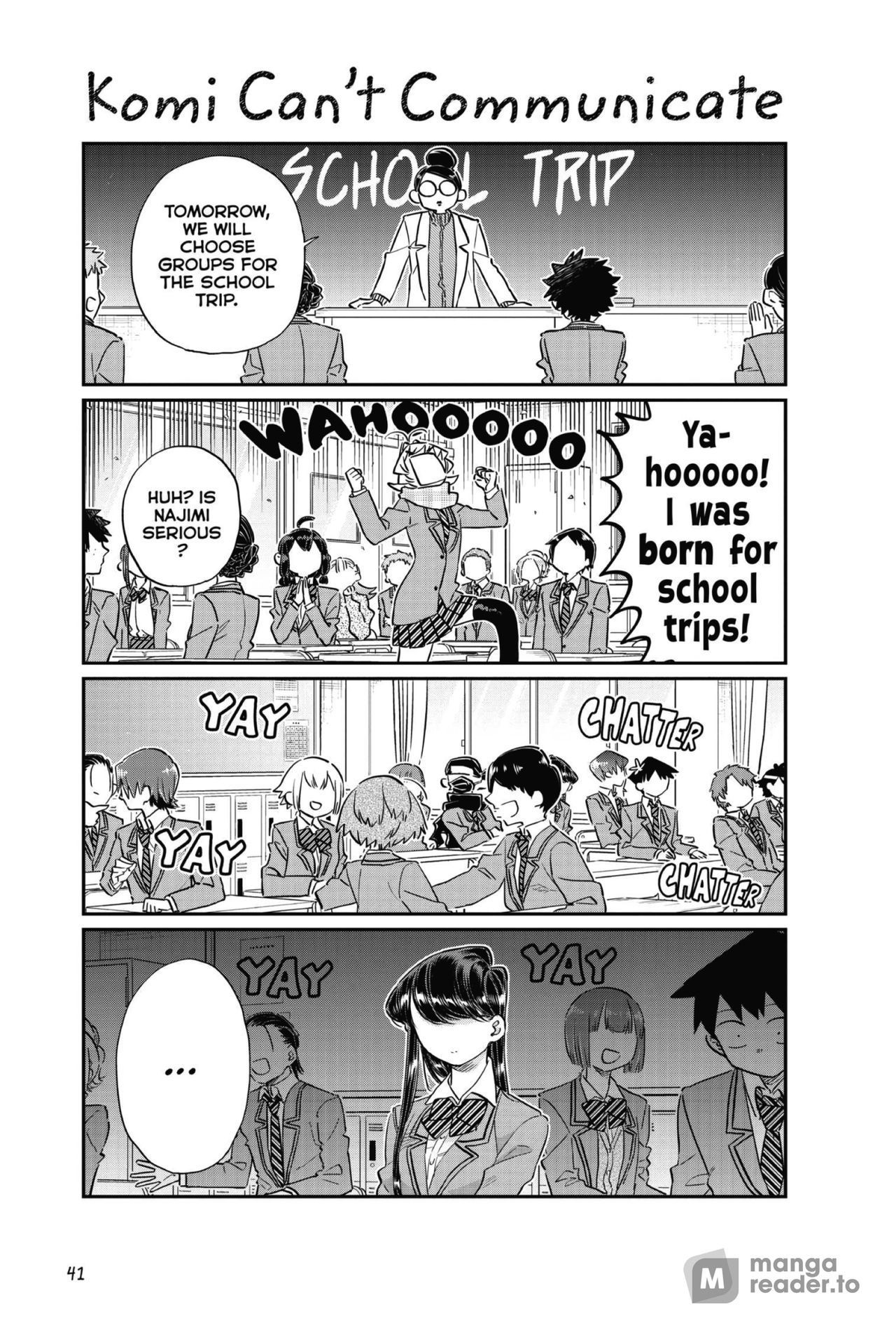 Komi Can’t Communicate, Chapter 103 image 01